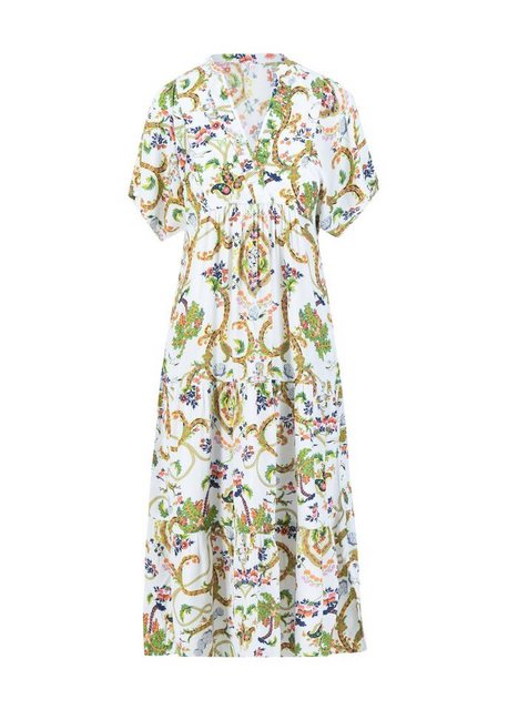 Blutsgeschwister Midikleid Kleid Damen - Leichtes Midikleid Sommerkleid Saint Tropen
