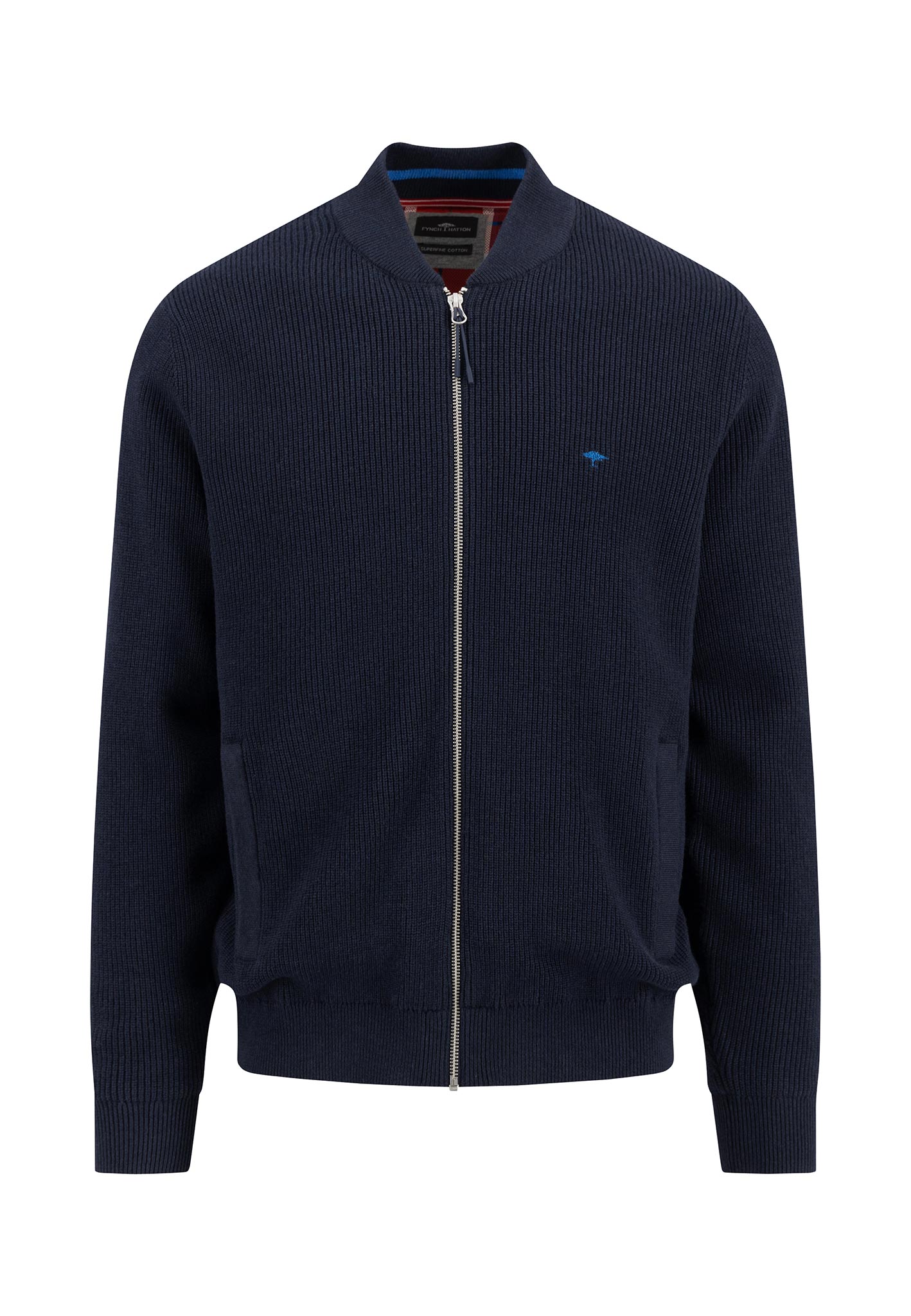 FYNCH-HATTON Strickjacke, im Blouson-Style