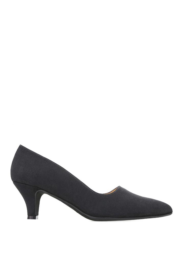 Noah Damen vegan Niedrige Pumpe Stella Schwarz