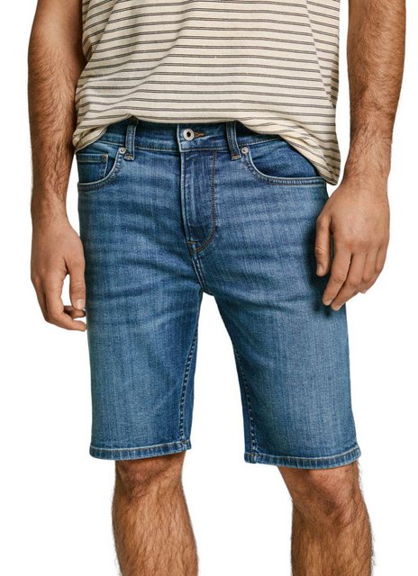 Pepe Jeans Jeansshorts SLIM SHORT HATCH mit Stretch