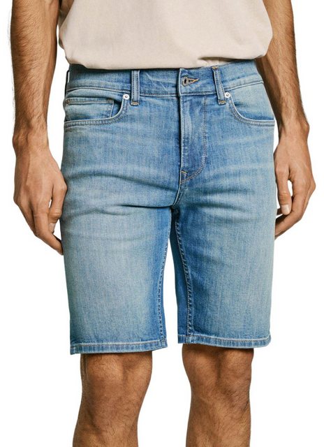 Pepe Jeans Jeansshorts SLIM SHORT HATCH mit Stretch