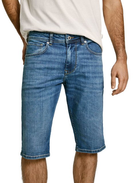 Pepe Jeans Jeansshorts STRAIGHT SHORT CASH mit Stretch