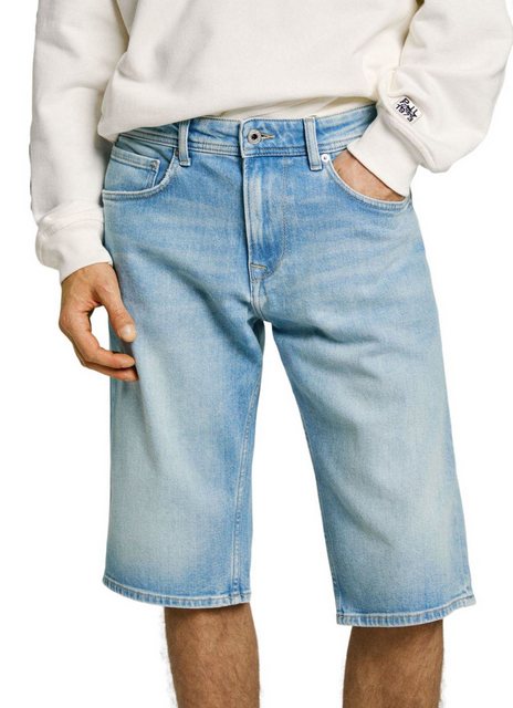 Pepe Jeans Jeansshorts STRAIGHT SHORT CASH mit Stretch