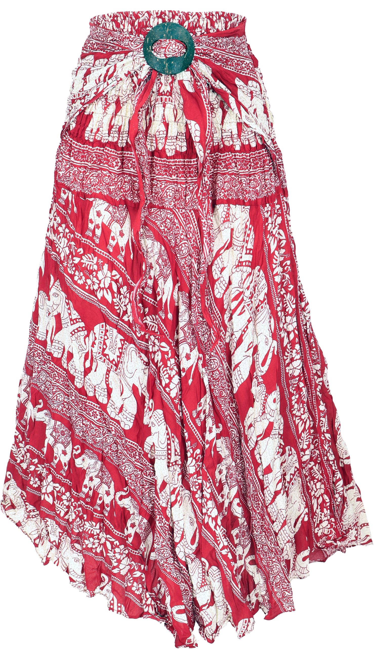 Guru-Shop Minirock Boho Sommerrock, Maxirock Hippie
