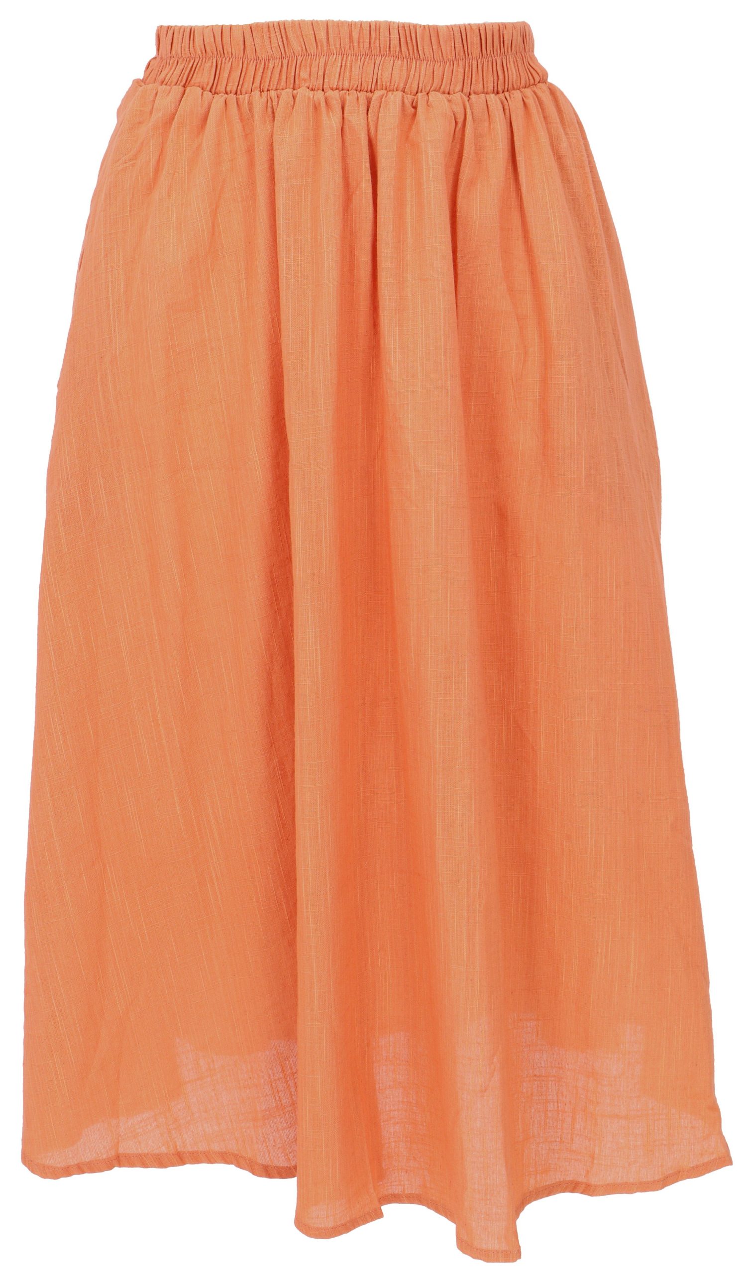Guru-Shop Minirock Luftiger knielanger Rock, Boho