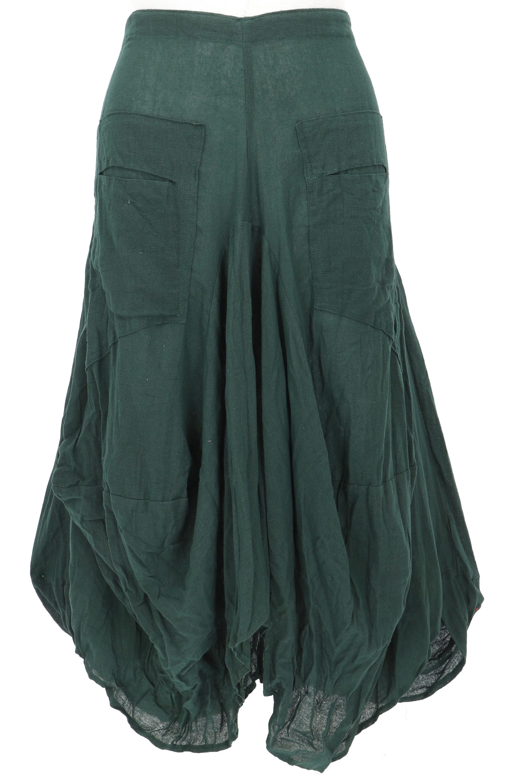 Guru-Shop Minirock Natürlicher Maxirock, Boho Rock,
