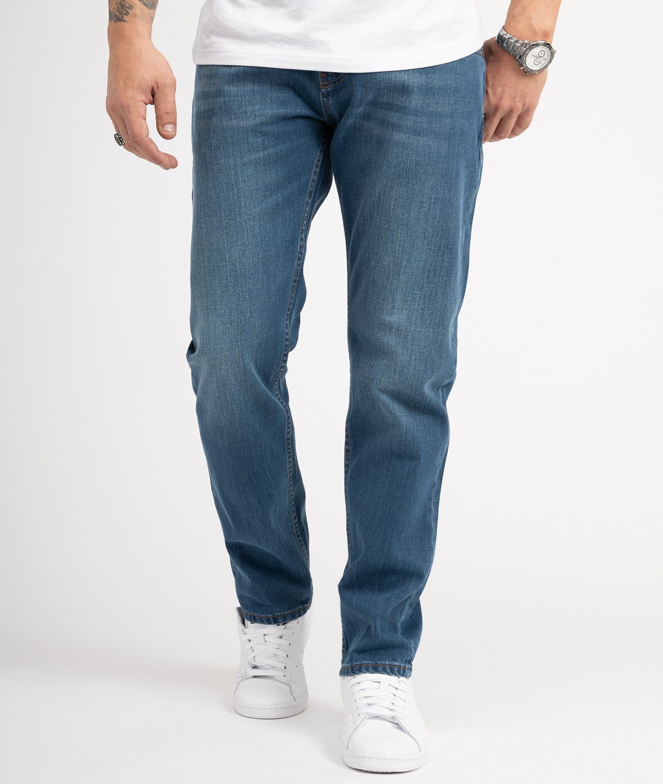 Indumentum Straight-Jeans Herren Comfort Fit Jeans