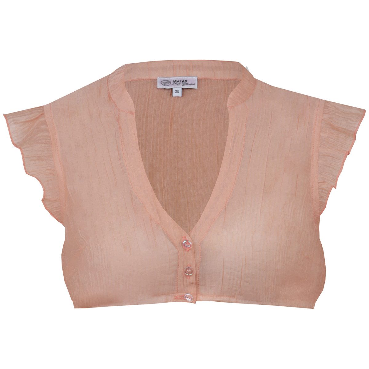 MarJo Dirndlbluse Damen 'Waldbrunn' Flügelarm 307700,