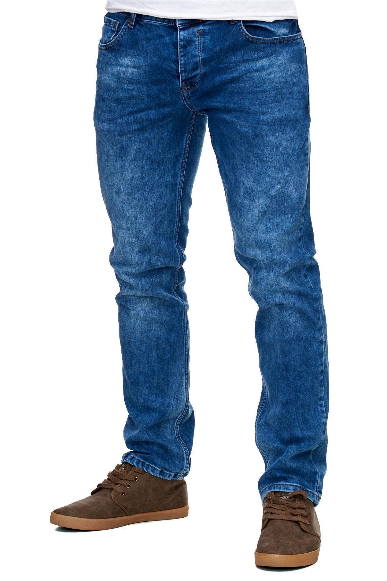 Reslad Stretch-Jeans Reslad Jeans-Herren Slim Fit