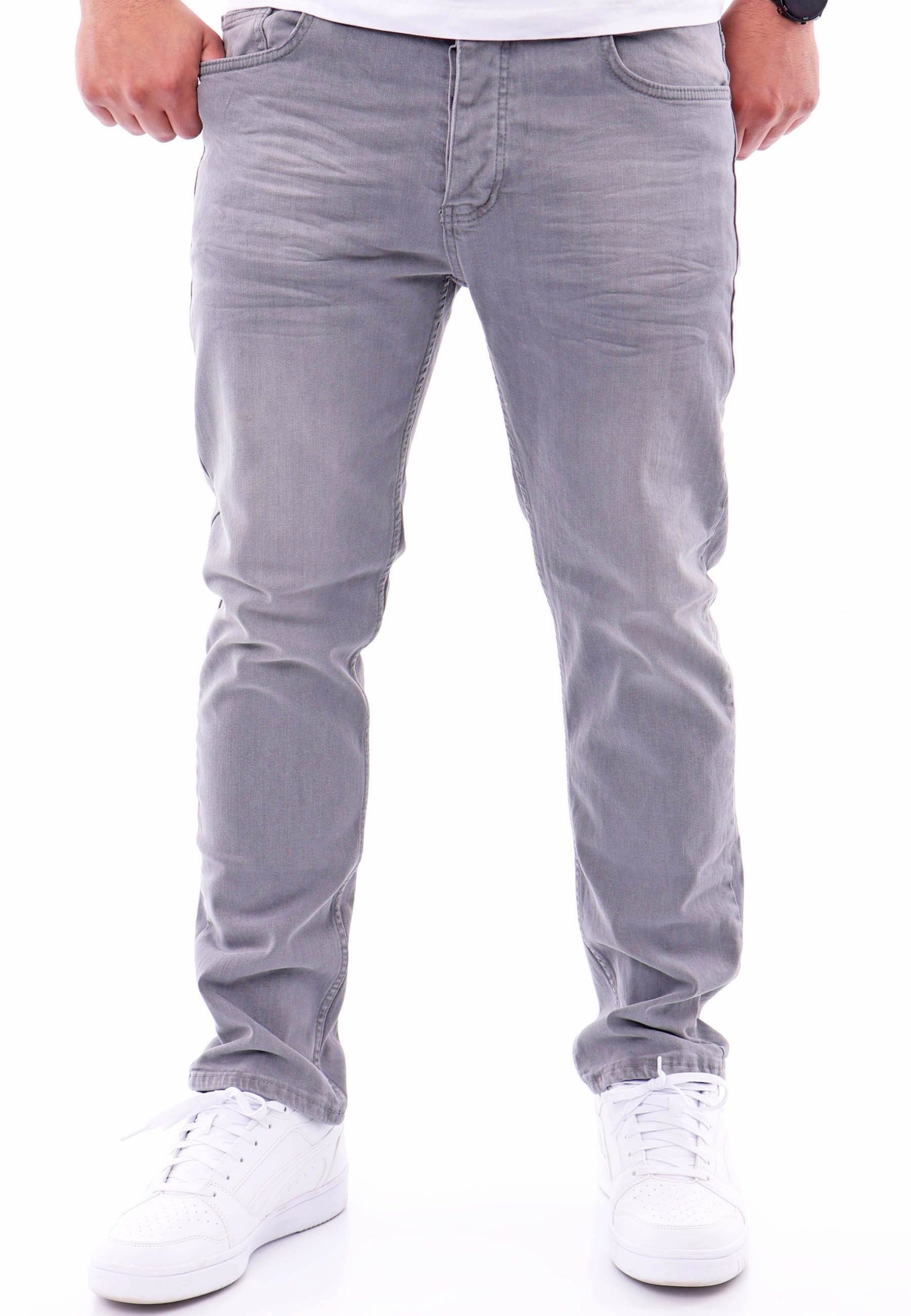 Reslad Stretch-Jeans Reslad Jeans-Herren Slim Fit