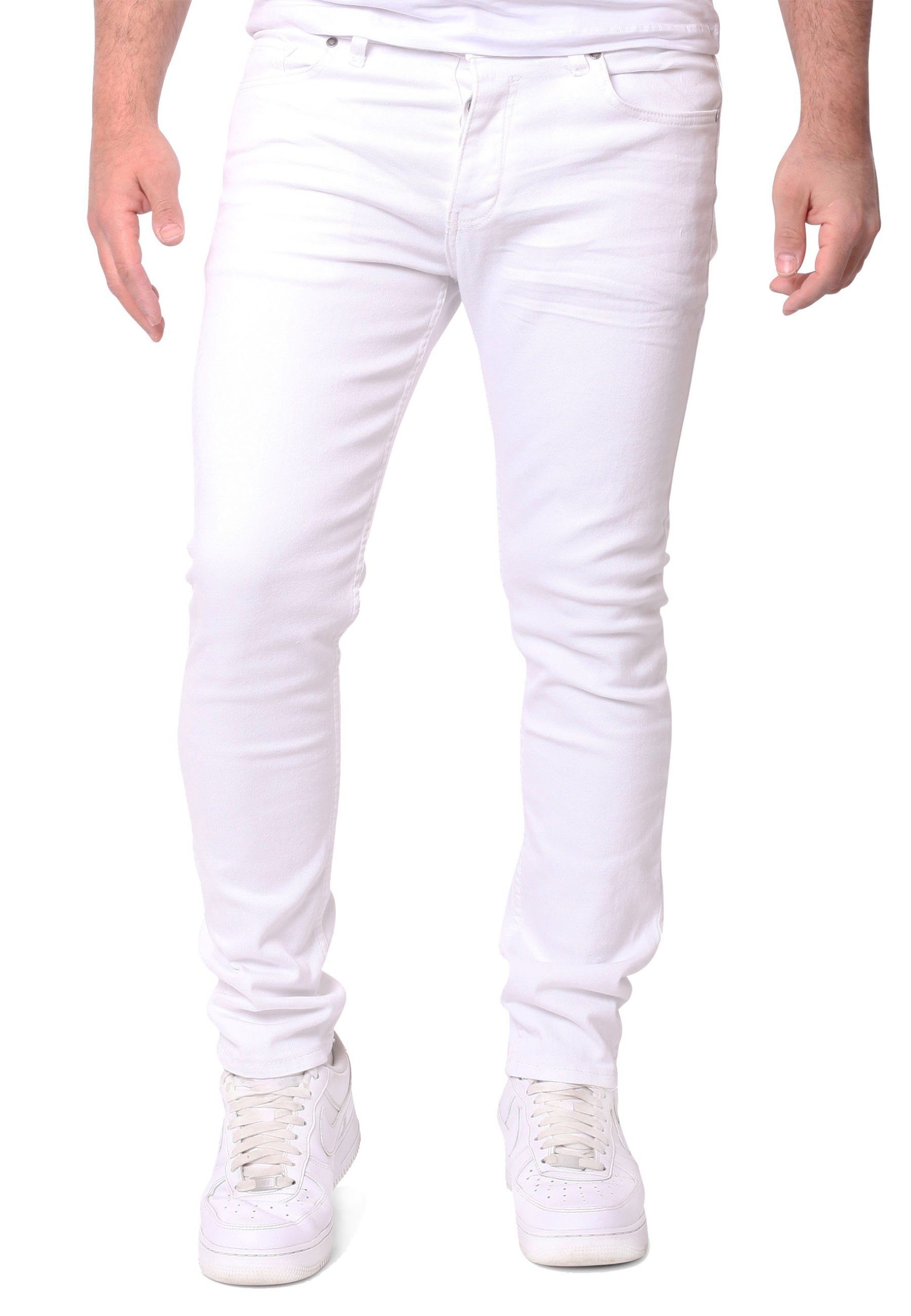 Reslad Stretch-Jeans Reslad Jeans-Herren Slim Fit