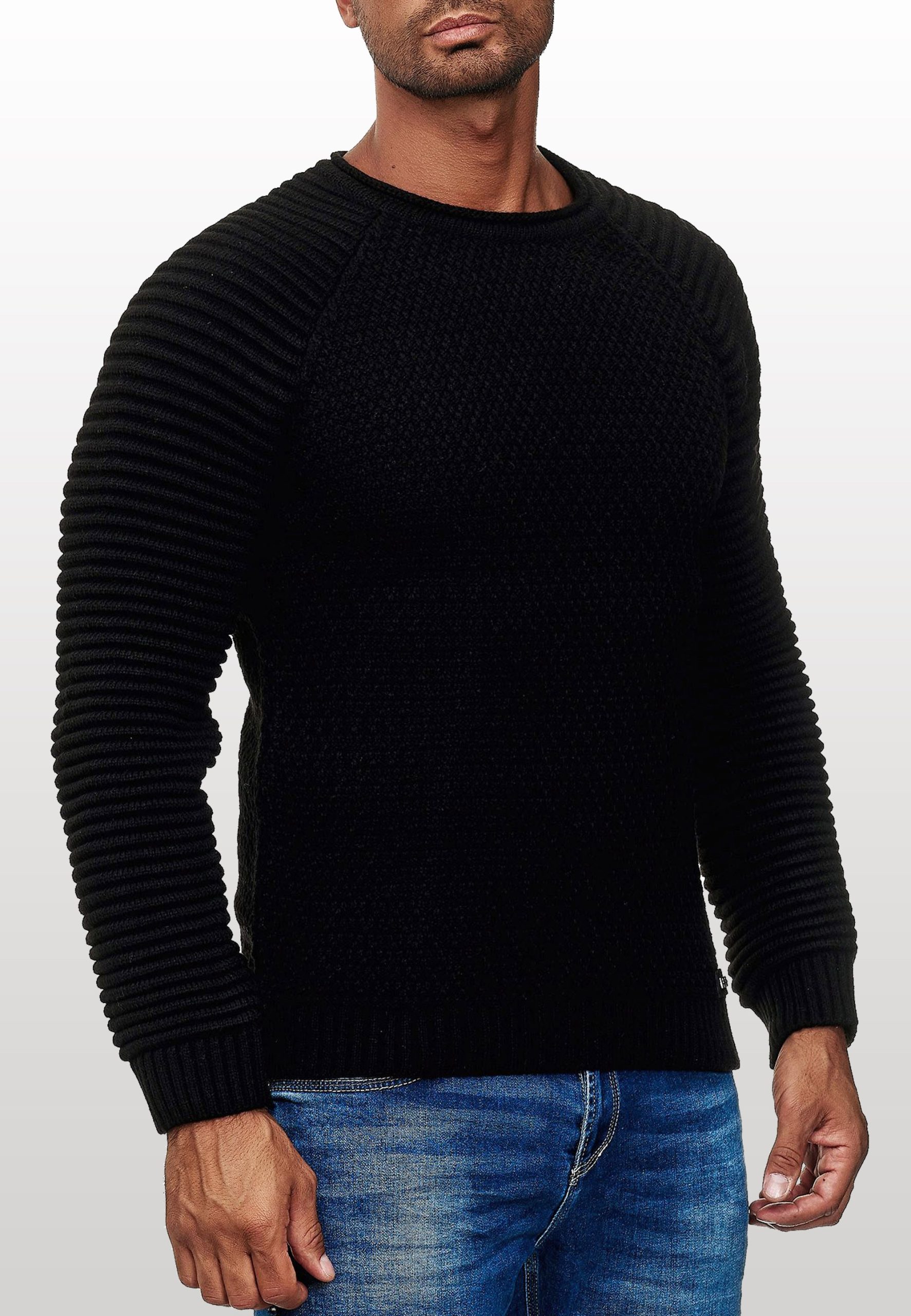 Rusty Neal Strickpullover, in modischem Grobstrick-Design