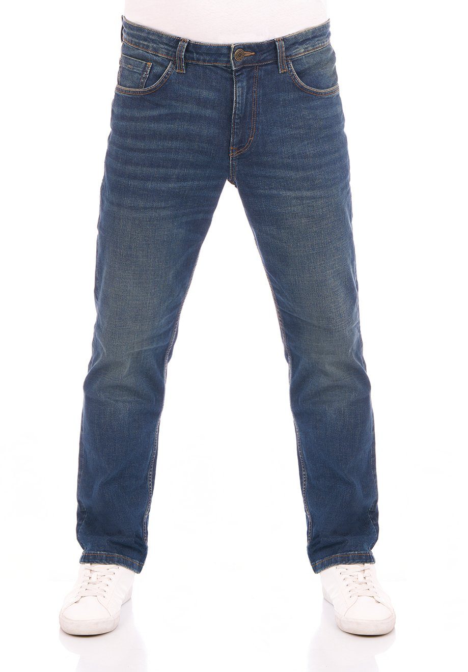 TOM TAILOR Straight-Jeans Herren Jeanshose Marvin