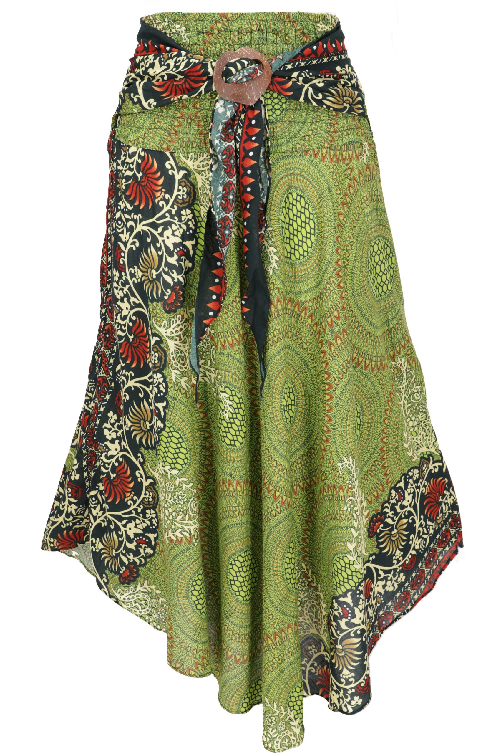 Guru-Shop Minirock Boho Sommerrock, Maxirock Hippie