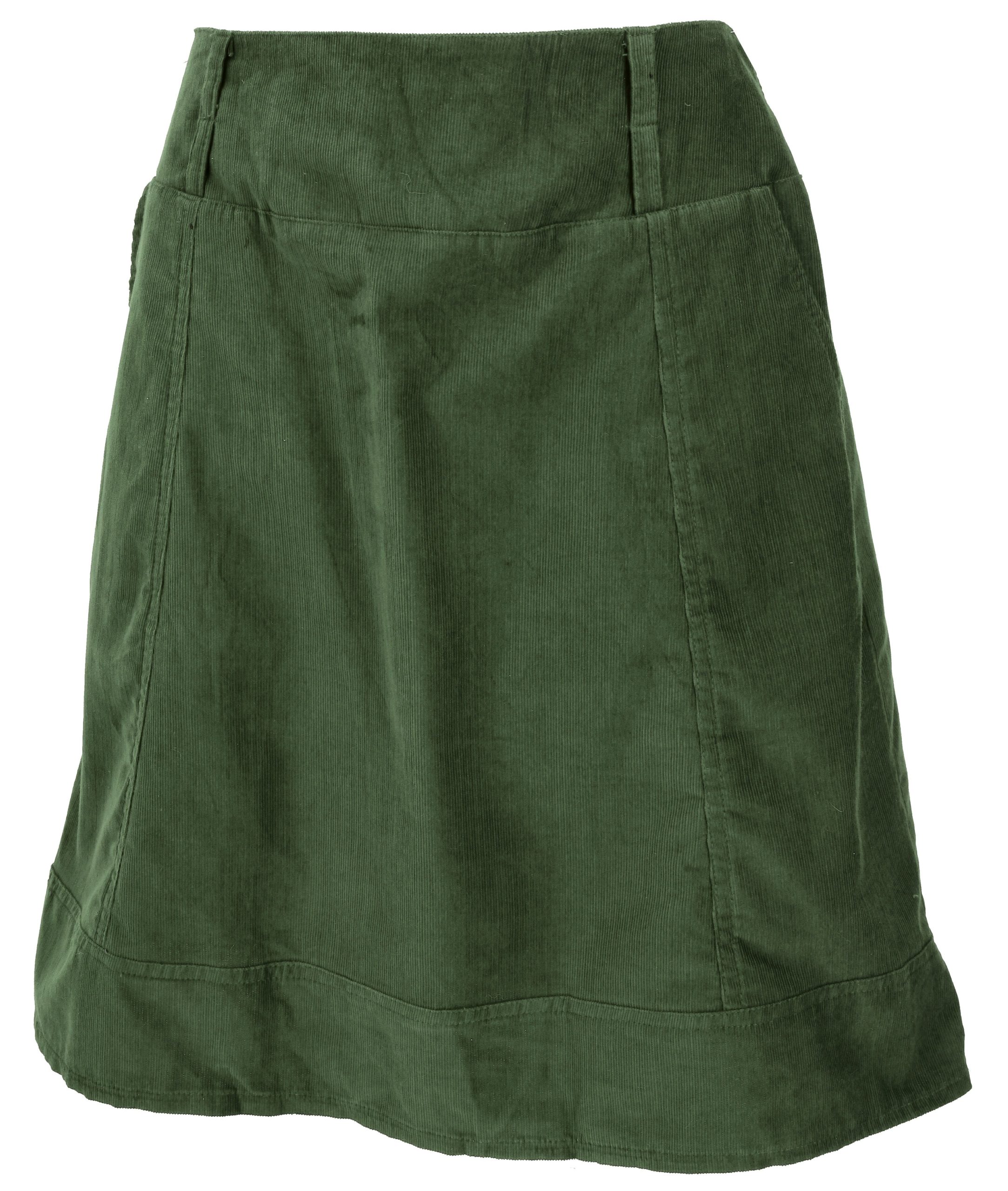 Guru-Shop Minirock Kurzer Cordrock, Minirock mit