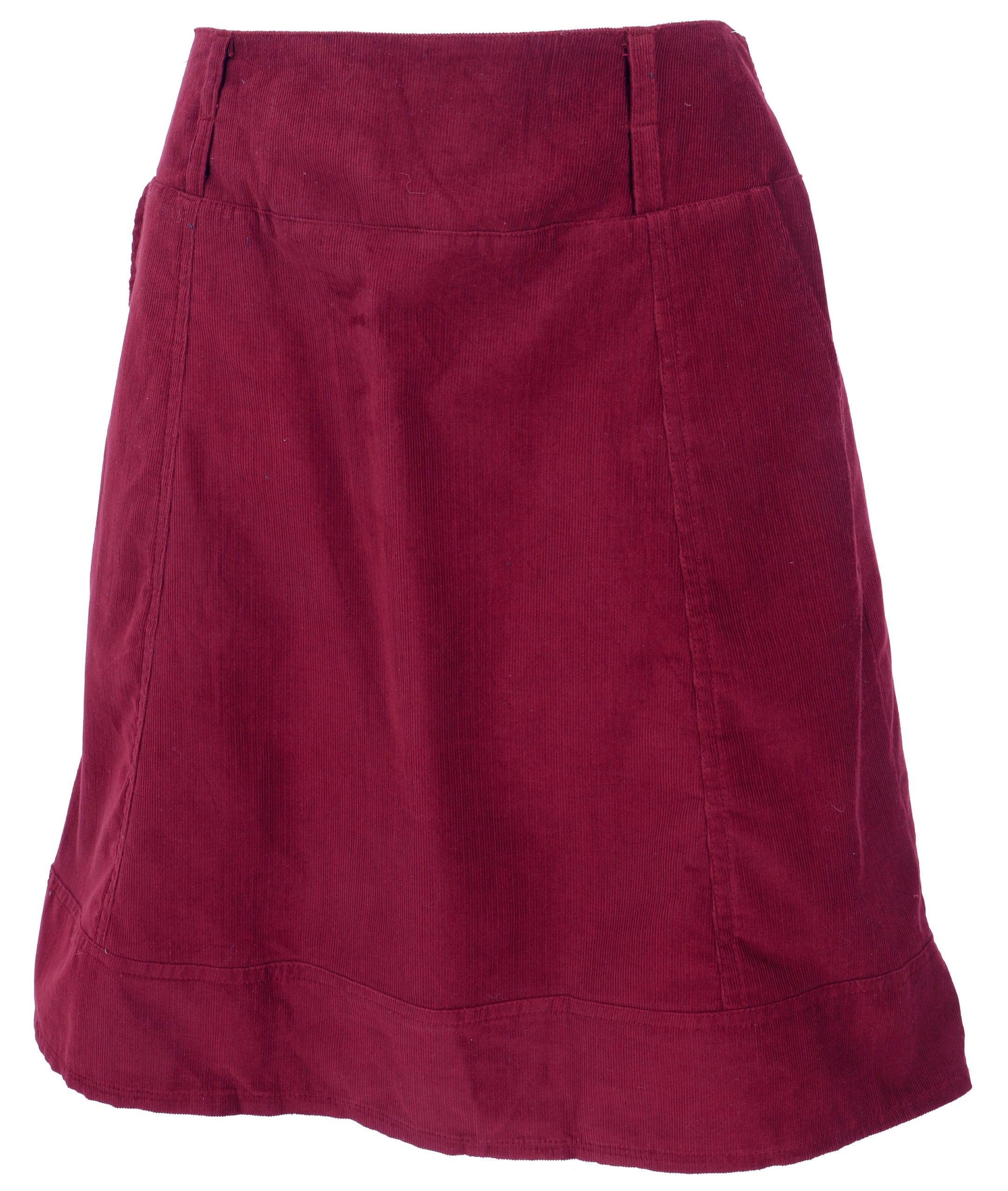 Guru-Shop Minirock Kurzer Cordrock, Minirock mit
