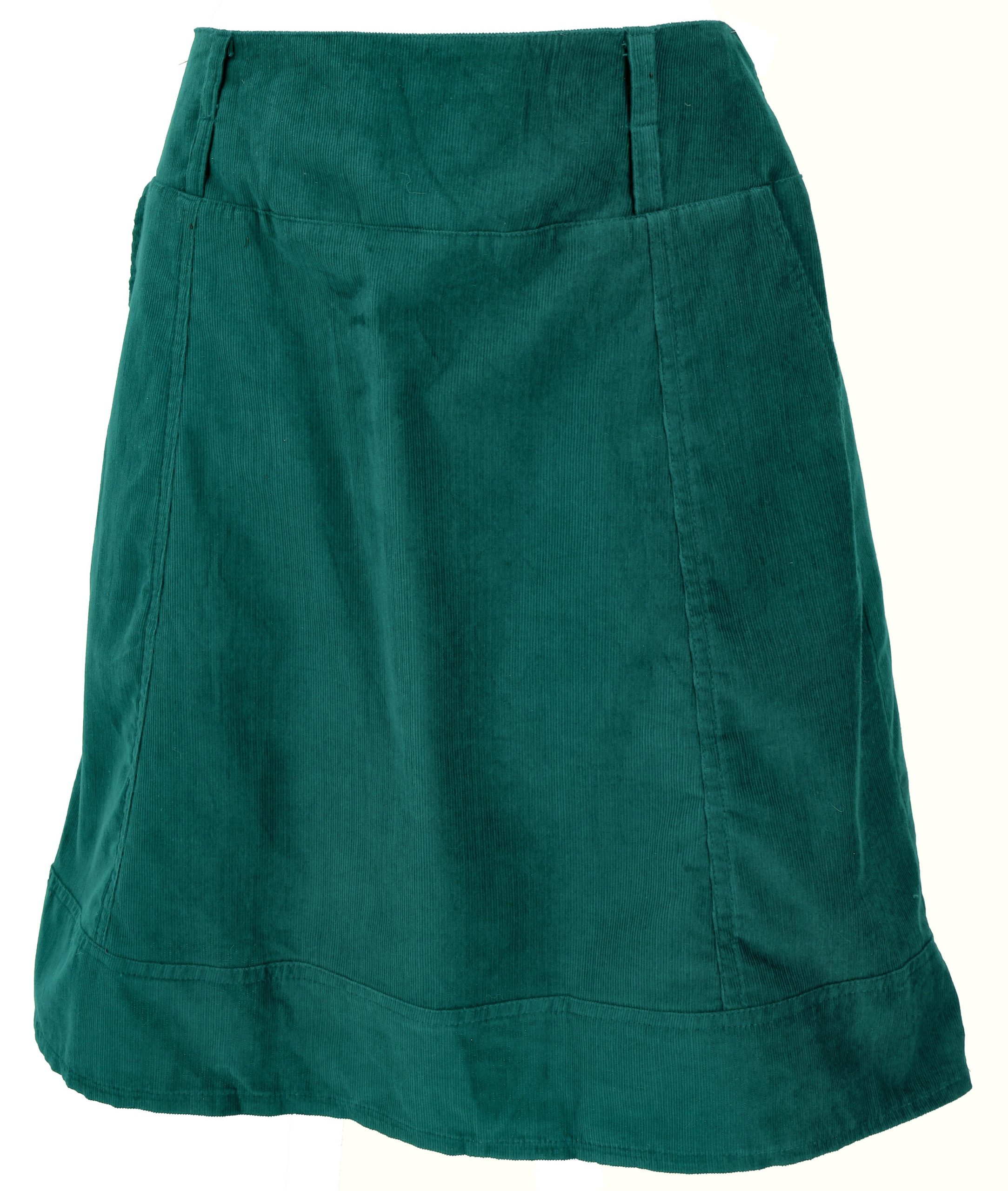Guru-Shop Minirock Kurzer Cordrock, Minirock mit