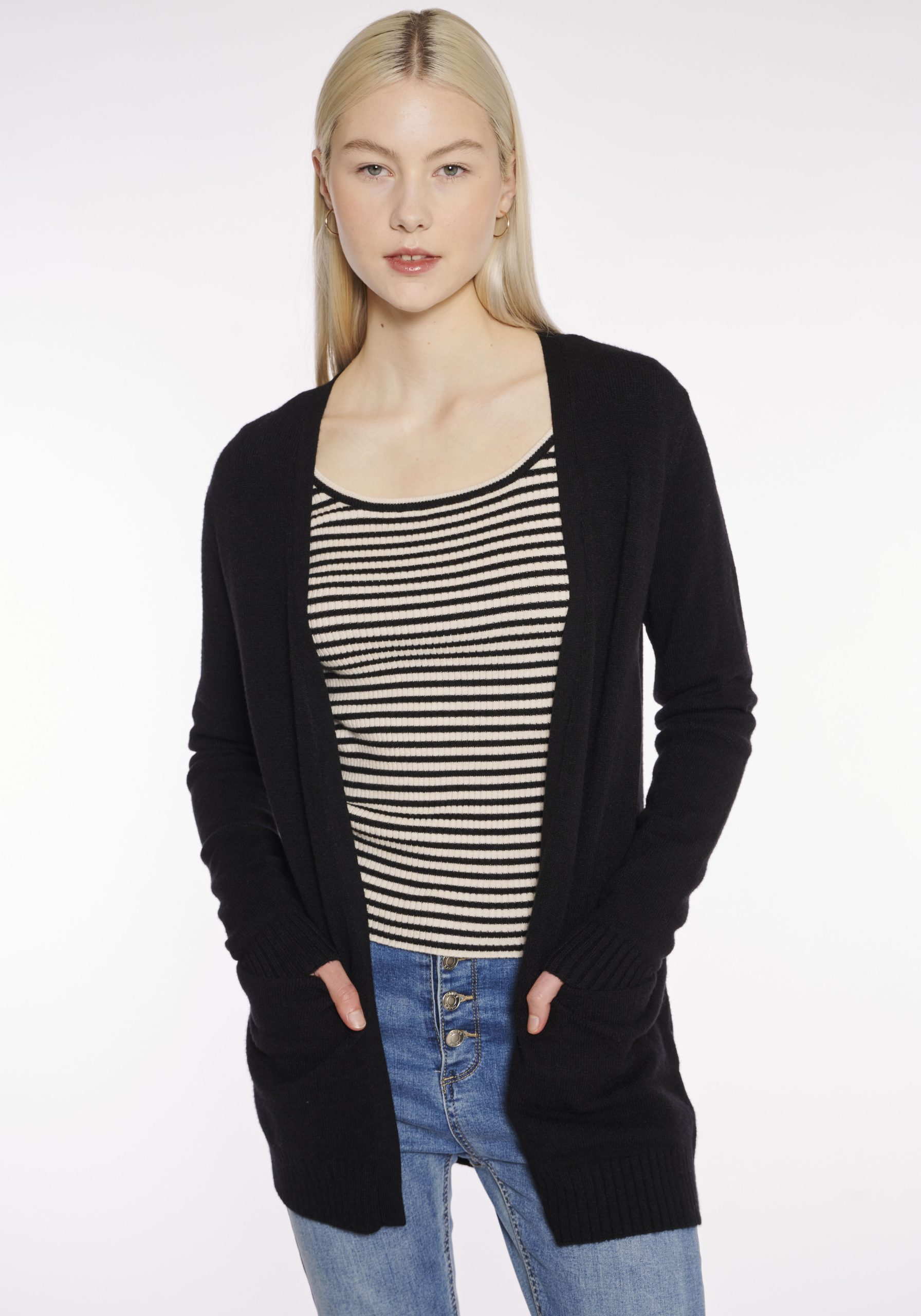 HaILY'S Strickjacke "LS V CD St44acy"