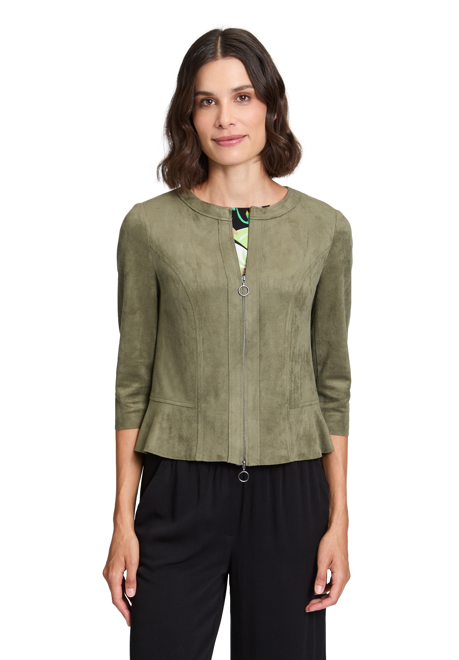 Betty Barclay Jackenblazer "Betty Barclay Damen Blazer-Jacke mit Reißverschluss", Material