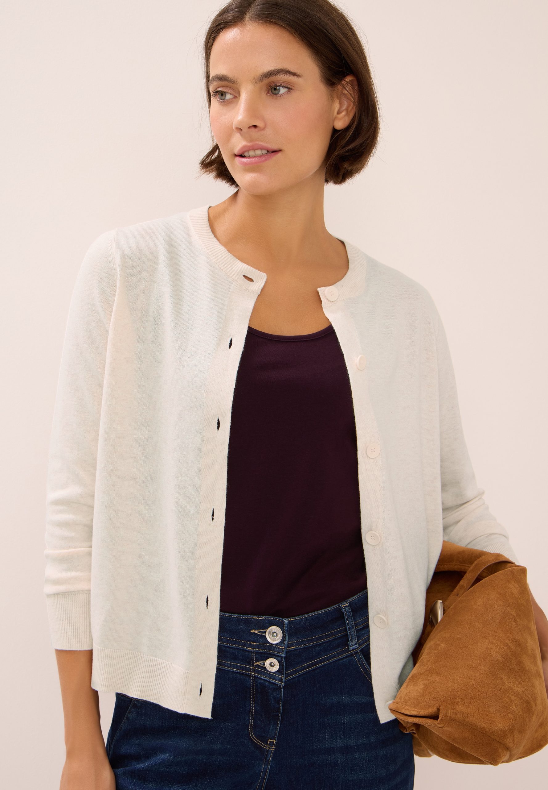 Cecil Strickjacke, mit Knopfleiste