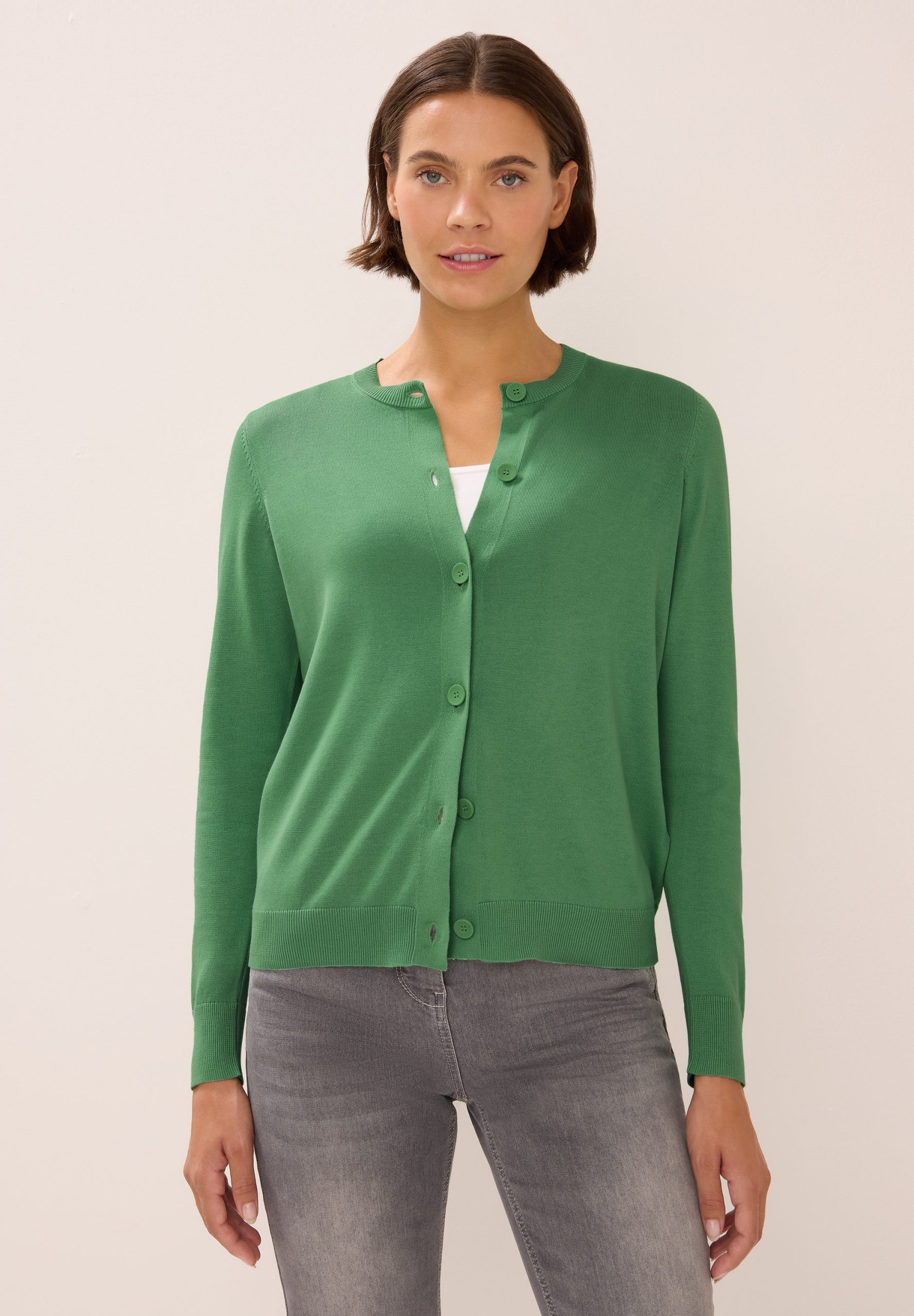 Cecil Strickjacke, mit Knopfleiste