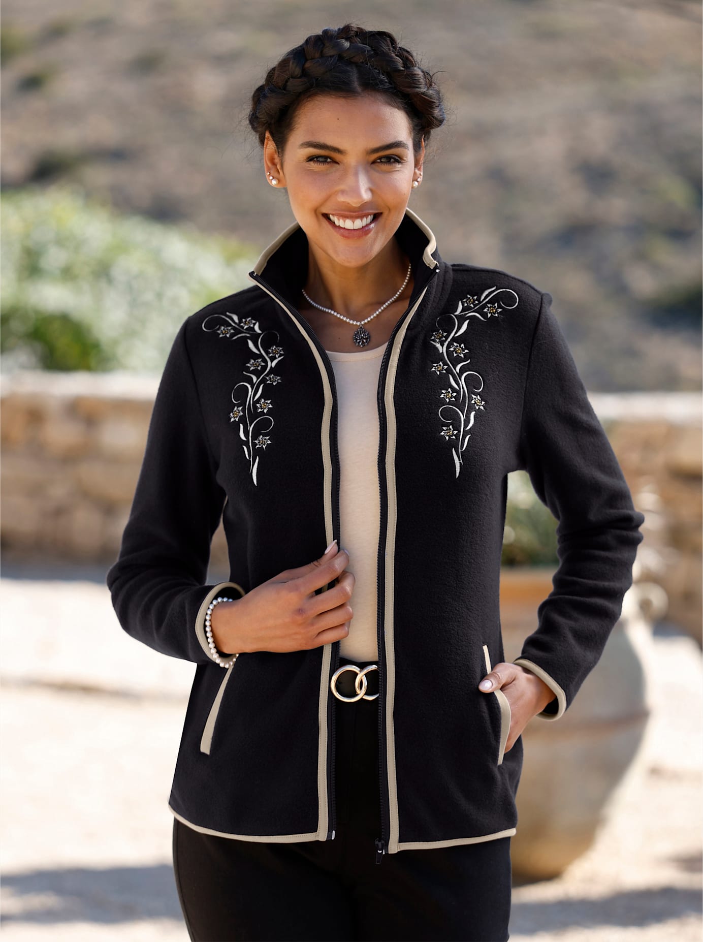 Classic Basics Fleecejacke