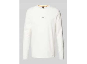 Longsleeve mit Label-Print Modell 'Chark'