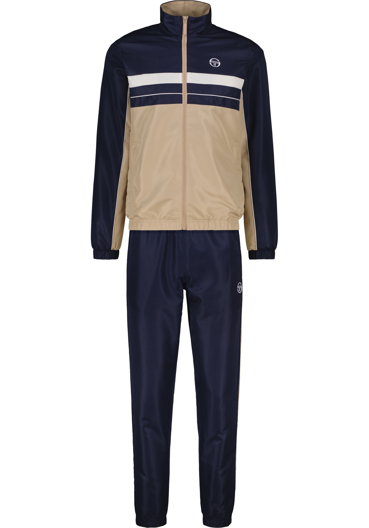 Sergio Tacchini Trainingsanzug "ZELMA 025 TRACKSUIT Herren", Trainingsanzug Herren, Tracksuit, Retro, Outdoor, Jogging, Streetwear