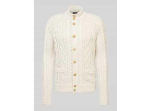 Strickjacke mit Knopfleiste