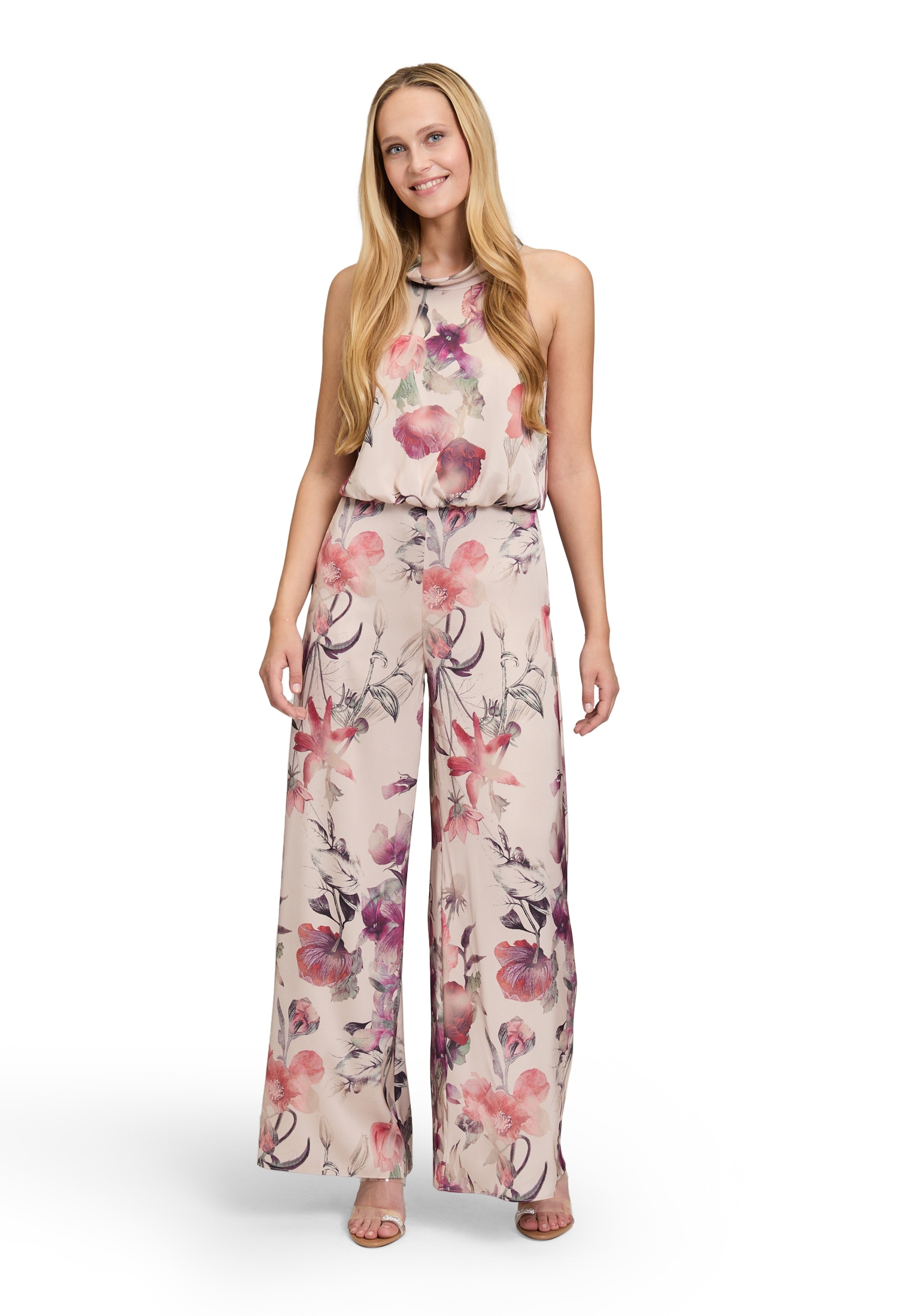 Vera Mont Overall "Vera Mont Damen Jumpsuit mit Blumenprint", (1 tlg.)