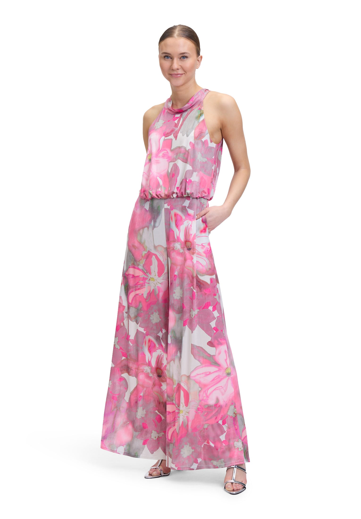 Vera Mont Overall "Vera Mont Damen Jumpsuit mit Taschen", (1 tlg.), Material