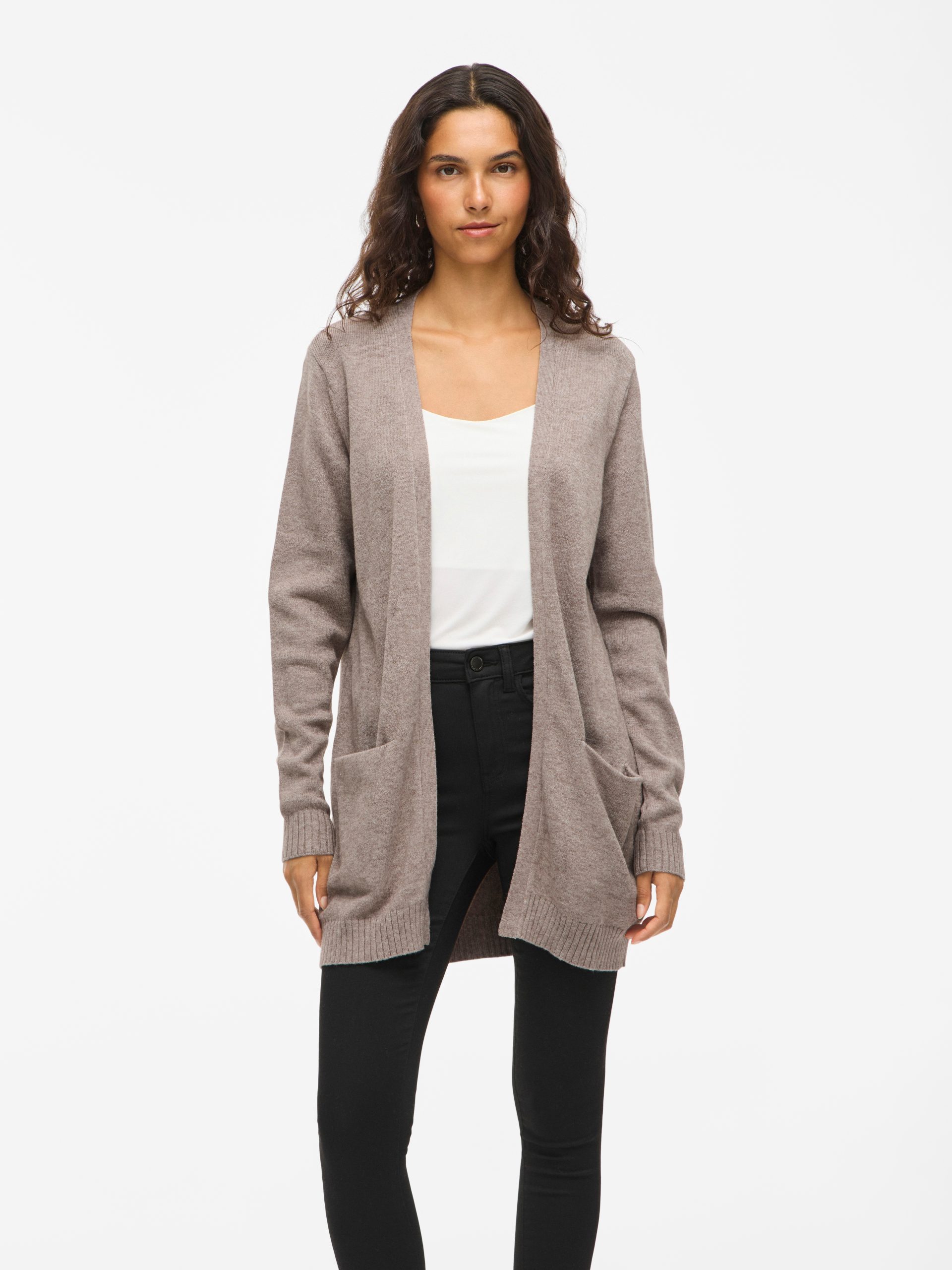 Vila Strickjacke "VIRIL OPEN L/S KNIT CARDIGAN - NOOS"