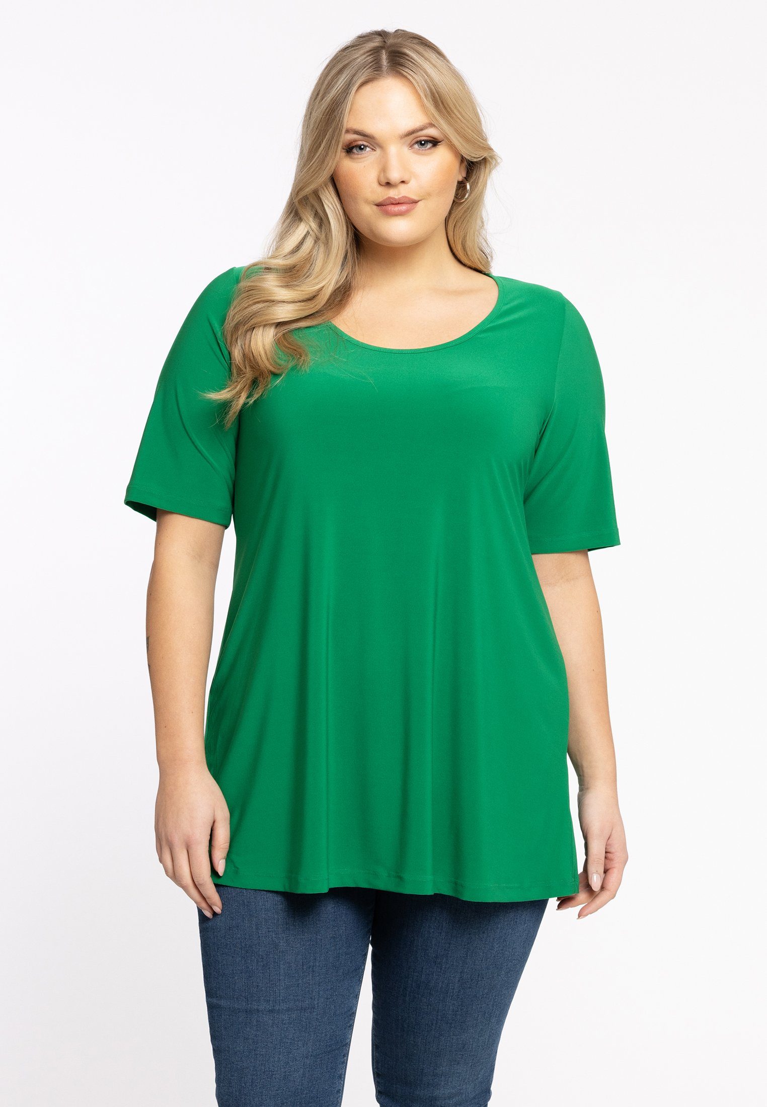 YOEK Tunika Damen T-Shirt Große Größen