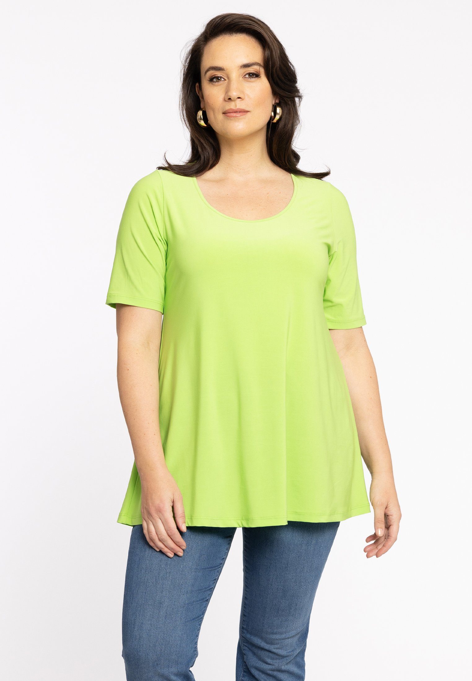 YOEK Tunika Damen T-Shirt Große Größen