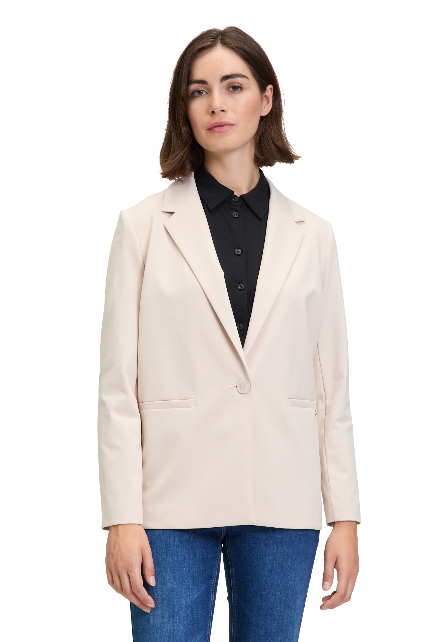 Betty&Co Jackenblazer "Betty & Co Damen Longblazer langarm", Form