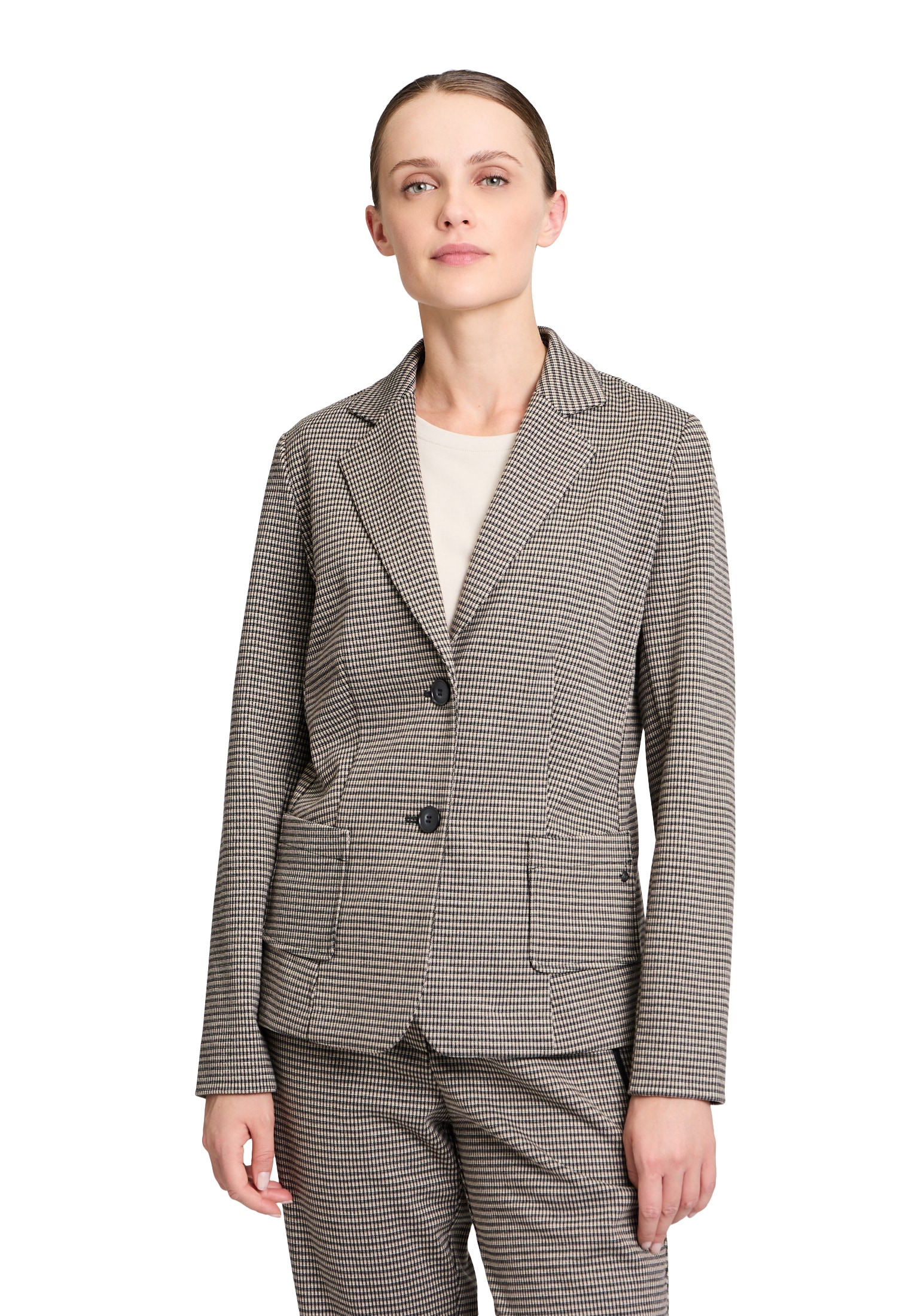 Betty&Co Kurzblazer "Betty & Co Damen Kurzblazer langarm", Stretch