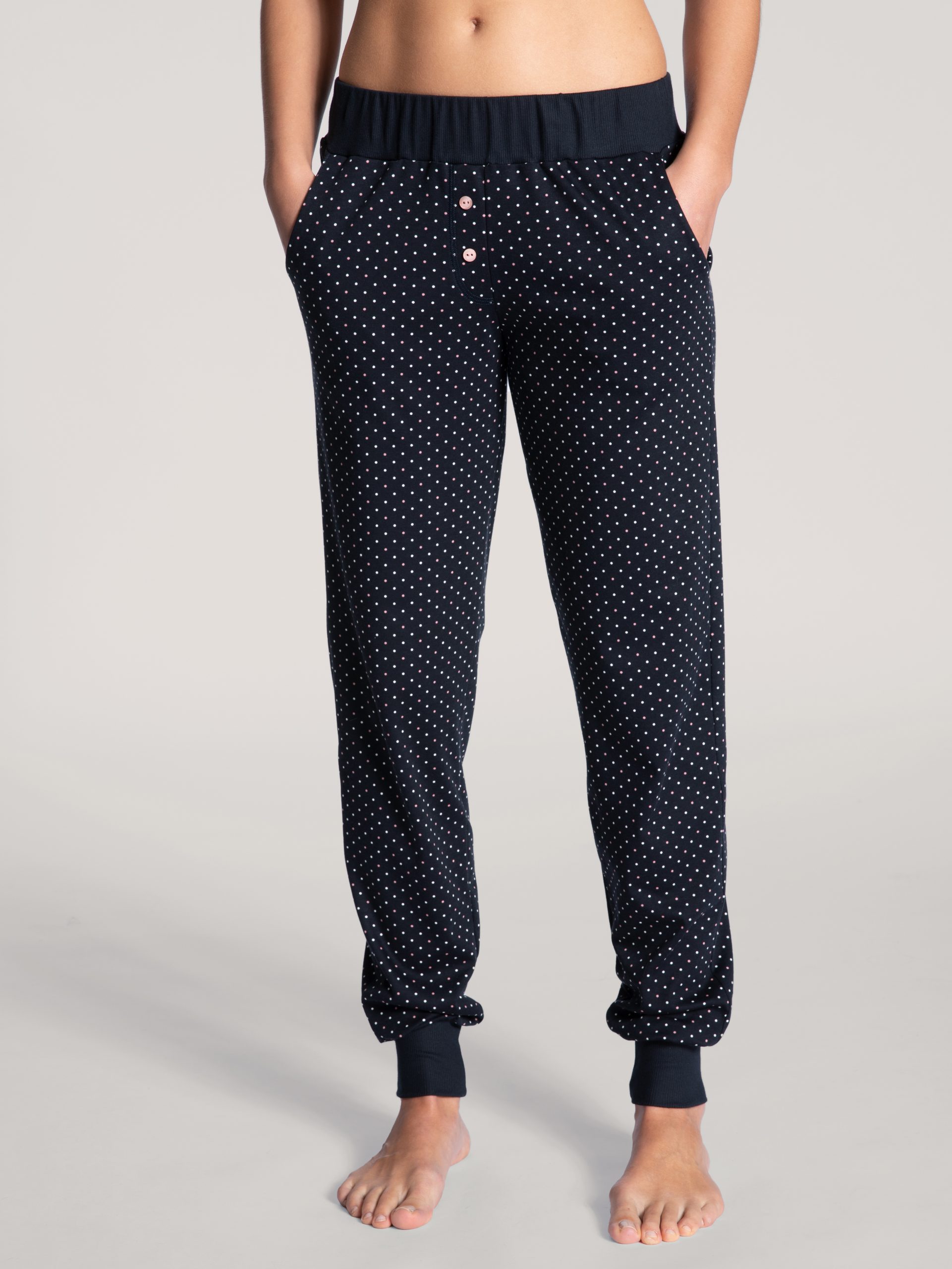 CALIDA Pyjamahose "Favourites Dreams", elastischer Bund, Interlock-Qualität, weich, Seitentaschen