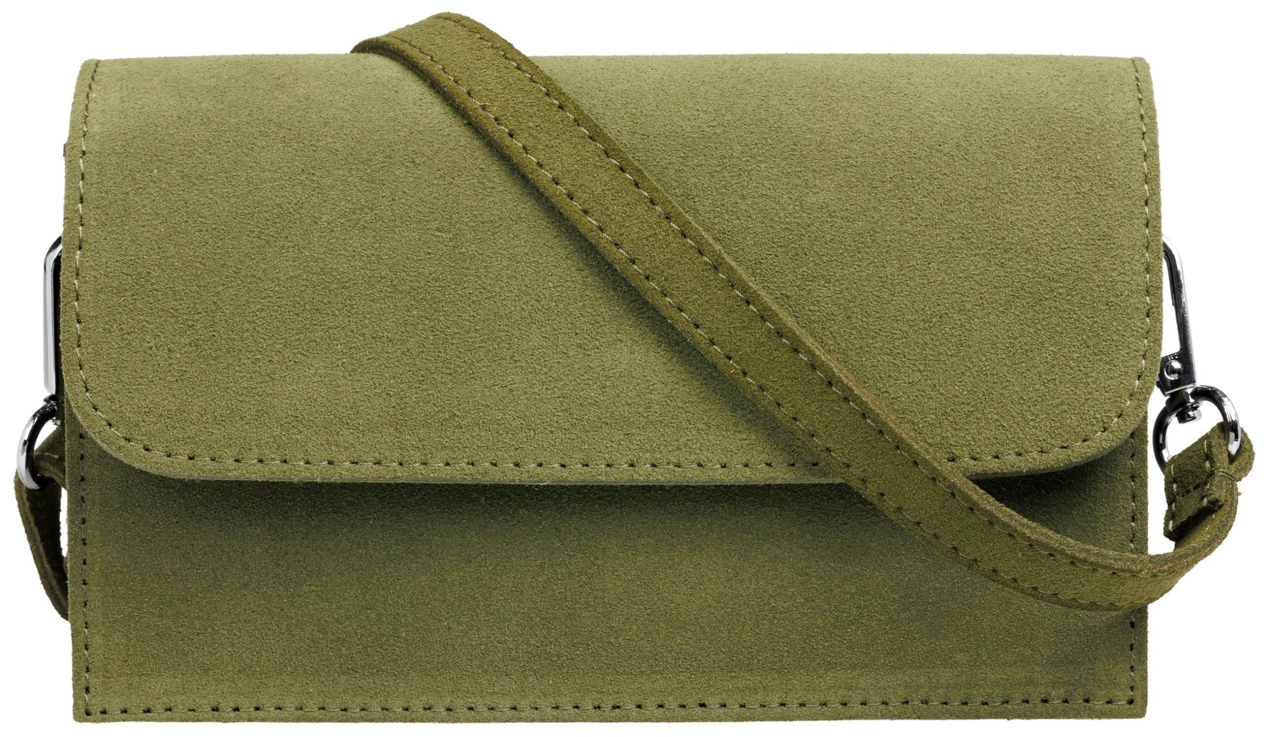 Caspar Umhängetasche Wildleder Dirndltasche Damen Handtasche