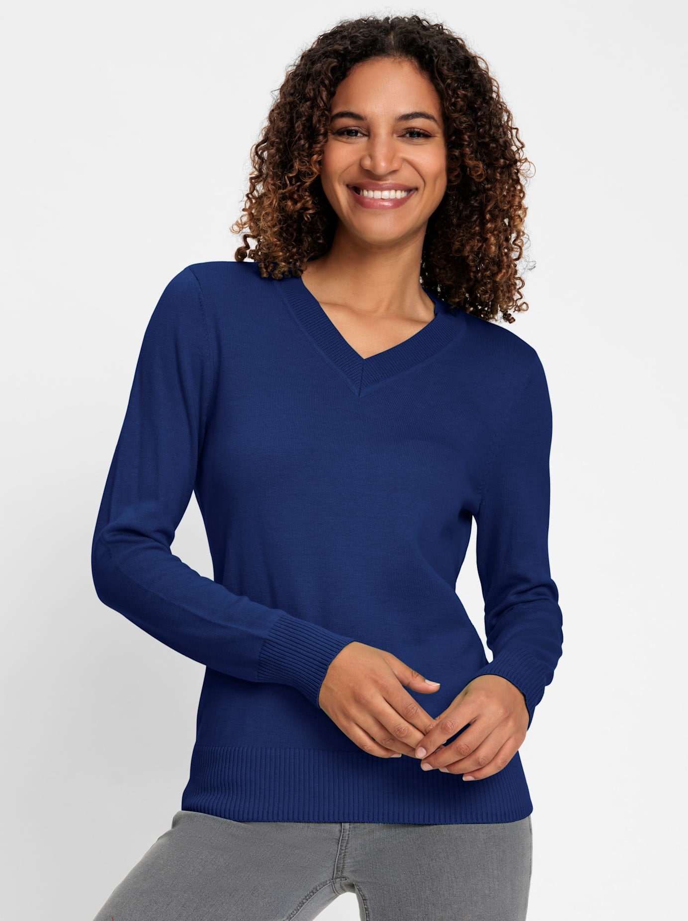 Casual Looks V-Ausschnitt-Pullover "Pullover"