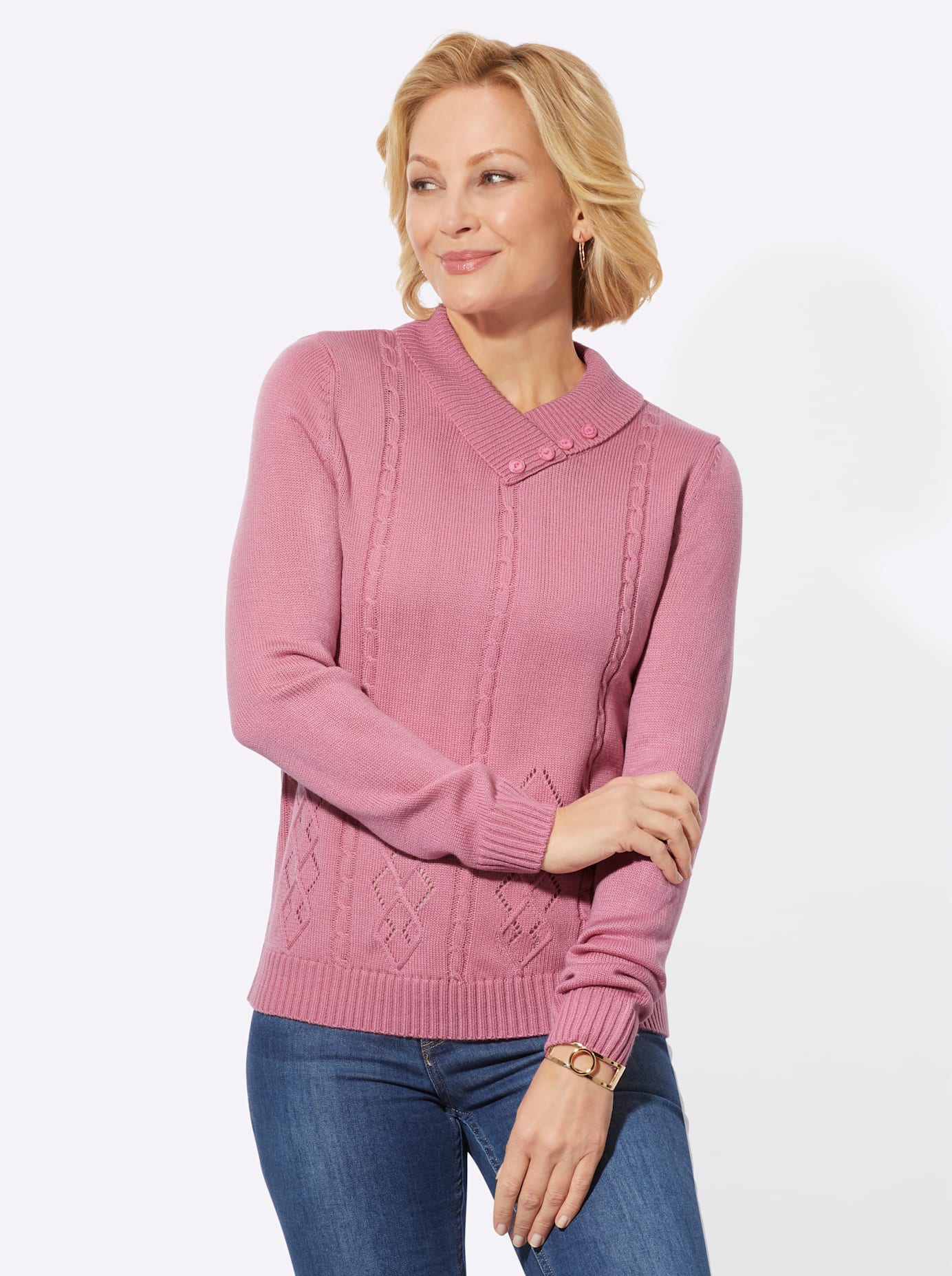 Classic Basics V-Ausschnitt-Pullover "Pullover"