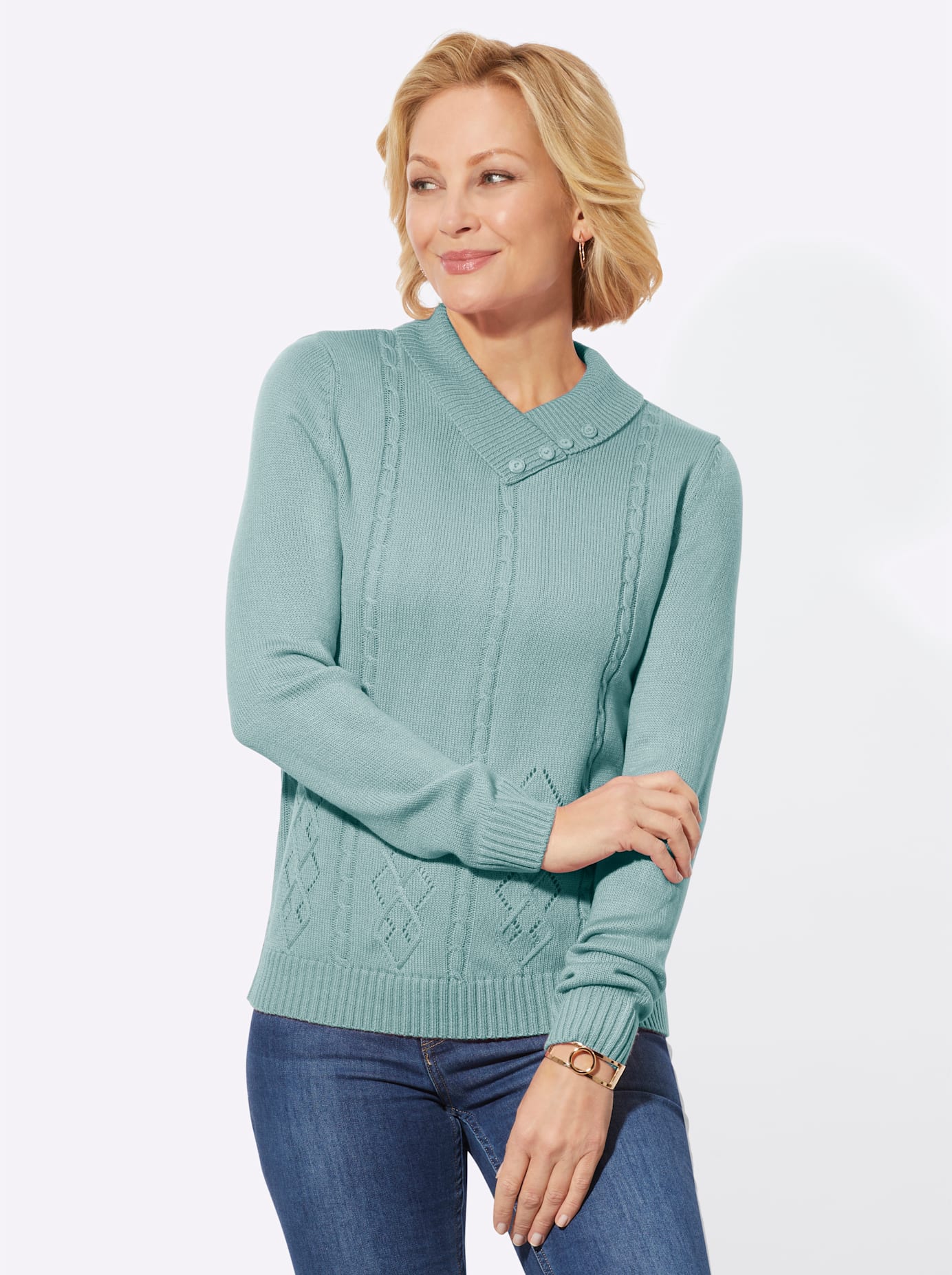 Classic Basics V-Ausschnitt-Pullover "Pullover"