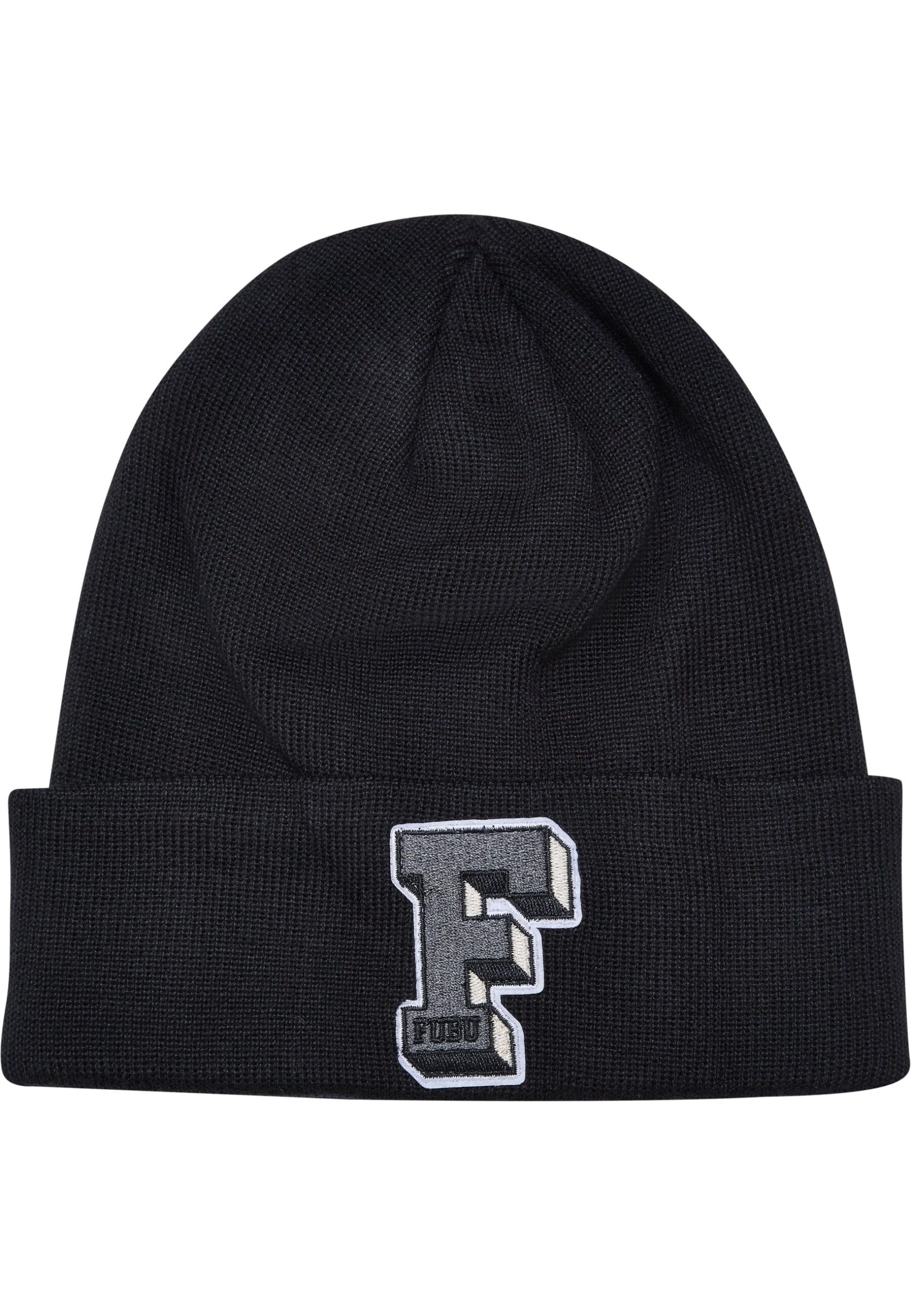 Fubu Beanie "Fubu Accessoires FA224-001-1 COLLEGE BEANIE BLACK/ANTHRA", (1 St.)