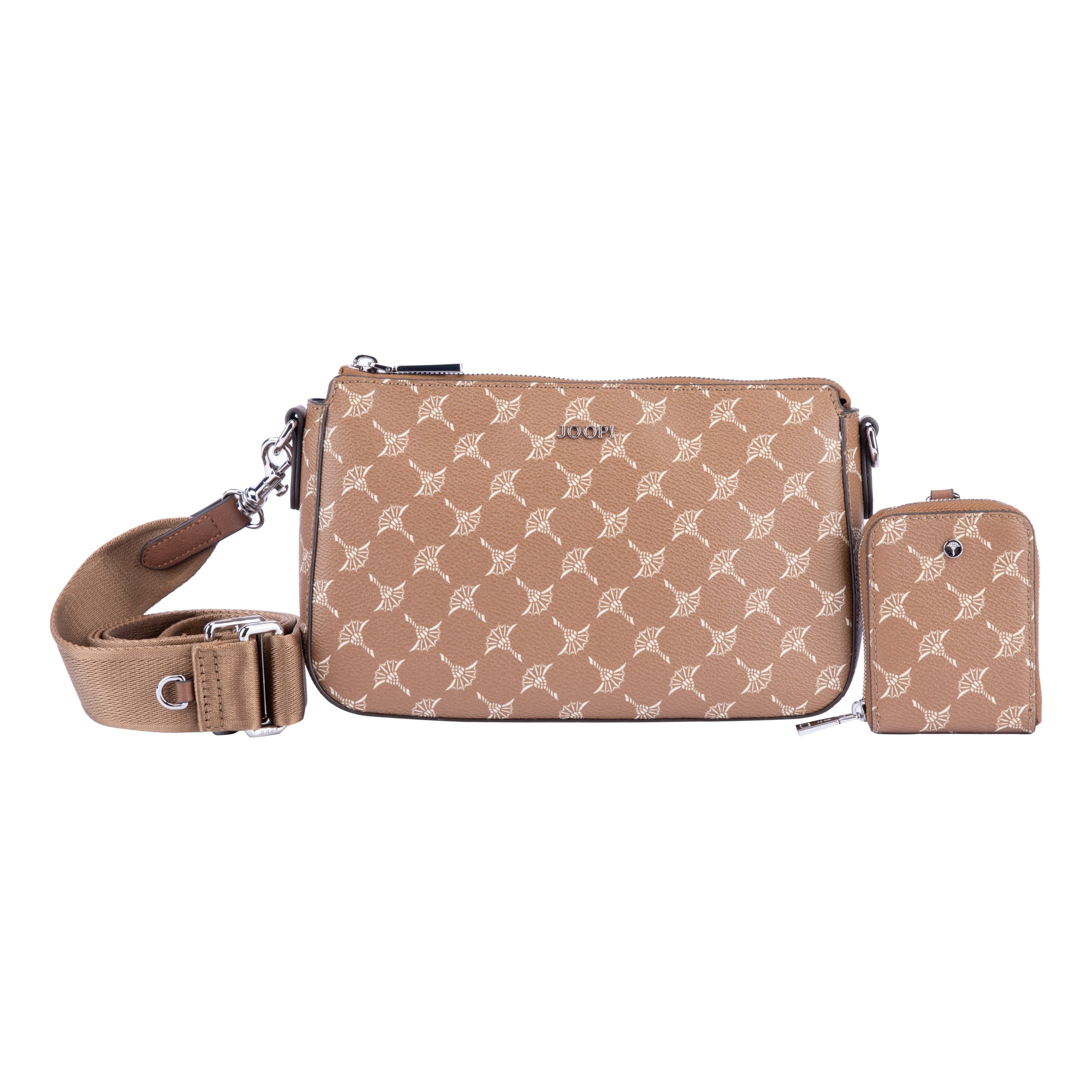 JOOP Umhängetasche "cortina 1.0 jasmina shoulderbag shz", Handtasche Damen Tasche Damen Schultertasche