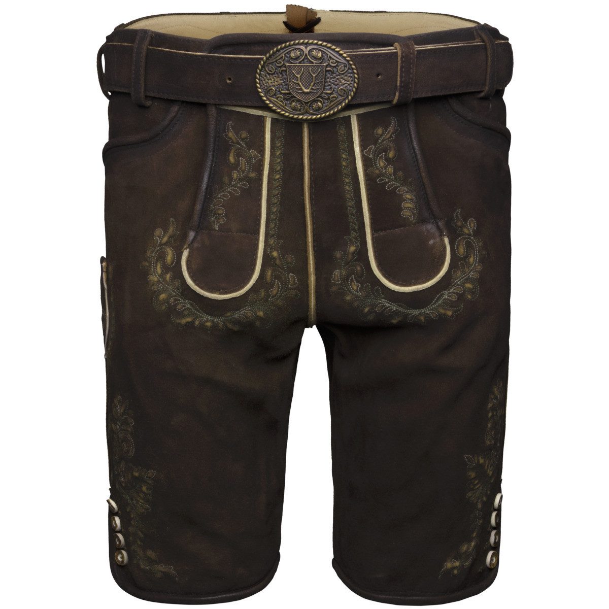 Krüger Trachtenlederhose Brandon Herren (1-tlg) Trachtenlederhose,