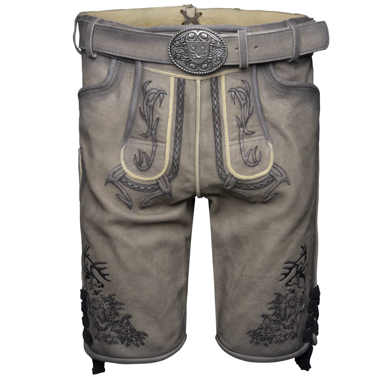 Krüger Trachtenlederhose Kaui Herren (1-tlg) Trachtenlederhose,