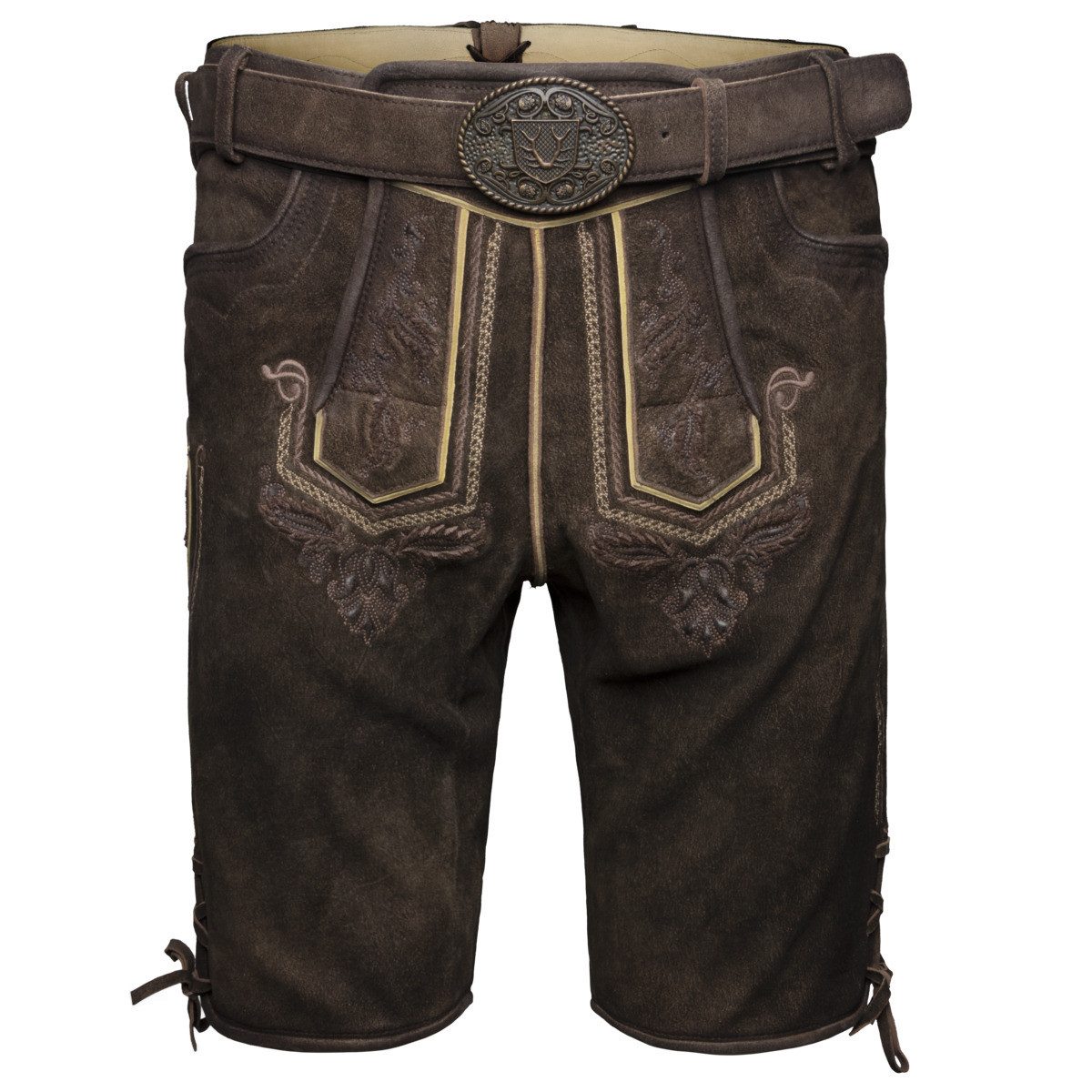 Krüger Trachtenlederhose Roger Herren (1-tlg) Trachtenlederhose,