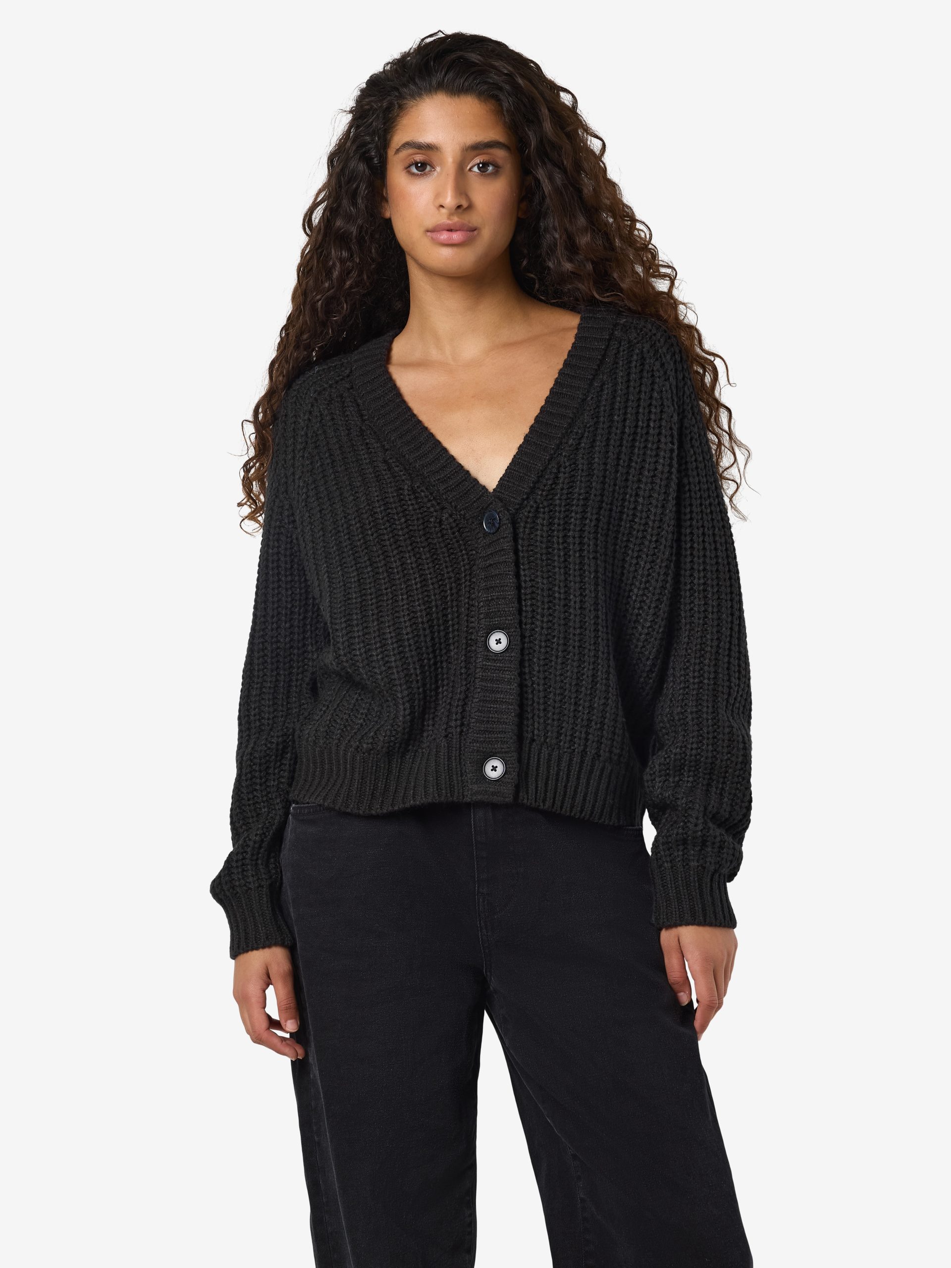 Noisy may Strickjacke "NMCHARLIE L/S V-NECK KNIT CARDIGAN NOOS"