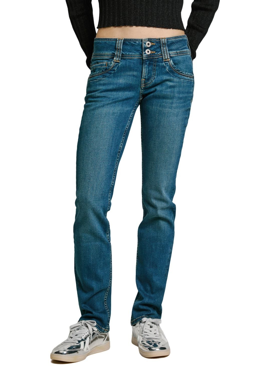 Pepe Jeans Slim-fit-Jeans SLIM JEANS MW