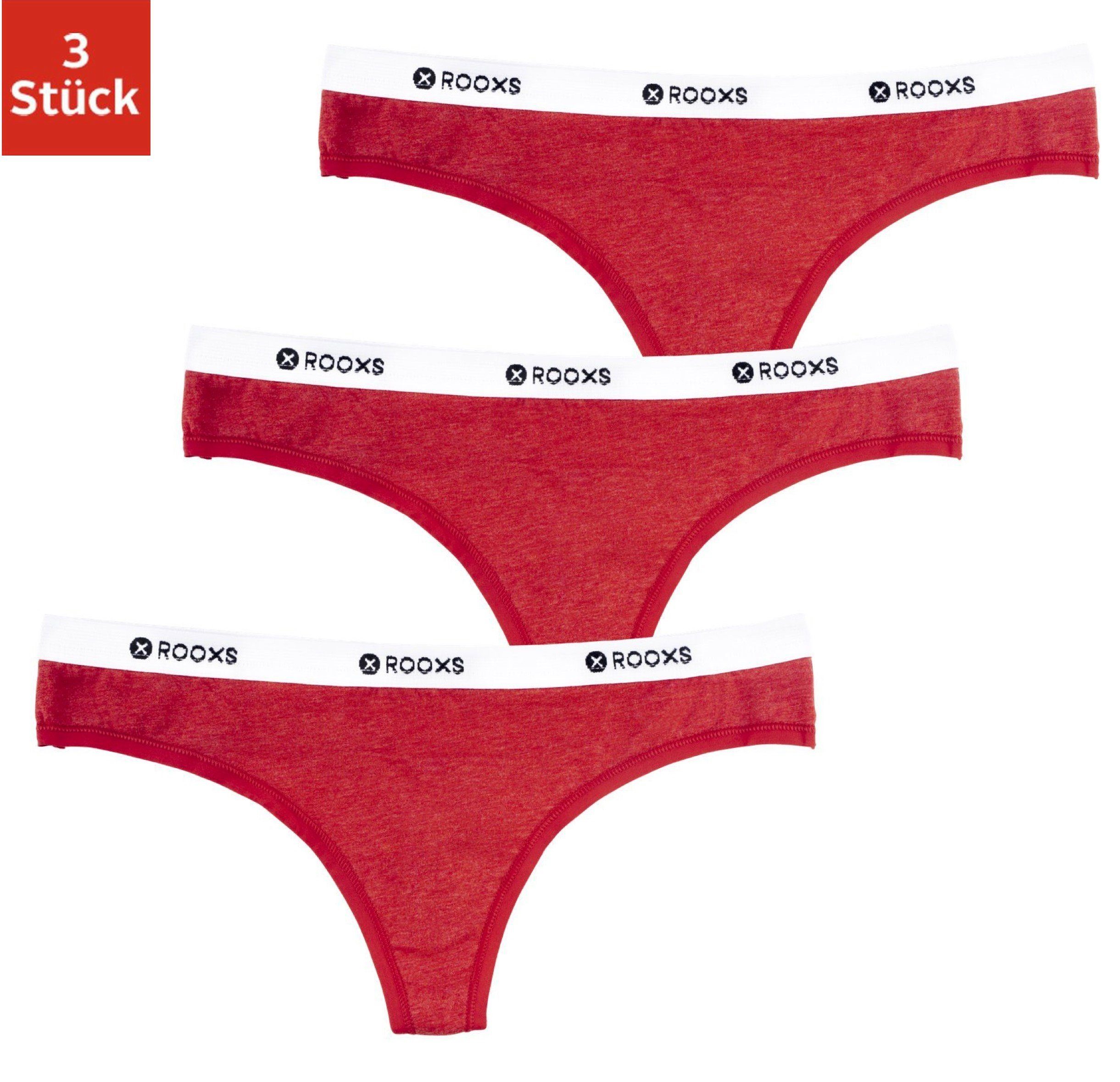 ROOXS Tanga Unterwäsche Damen String Unterhosen