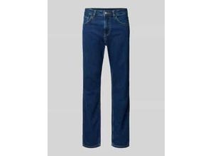 Straight Fit Jeans aus Baumwoll-Mix Modell 'CASH'